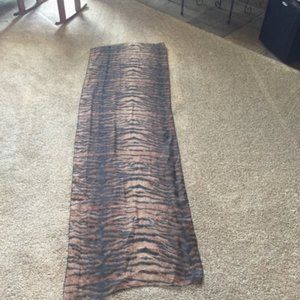 Large animal print scarf/wrap